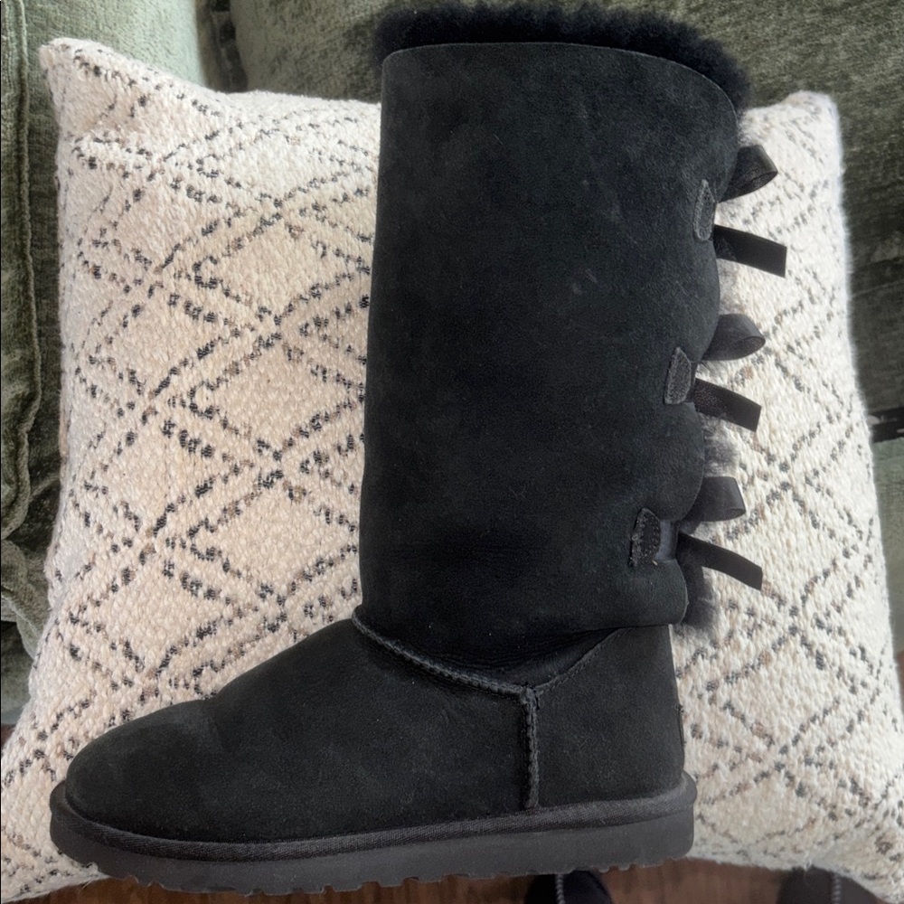 UGG Bailey Bow Tall - Women's Winter Boots - Picture 10 of 12